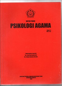 Image of Psikologi Agama : Materi Pokok (Modul 1-6)